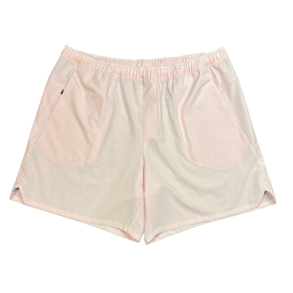 DSG Agility Shorts‎ Men's XL 6" Inseam Light Pink Moisture Wicking UV Athletic